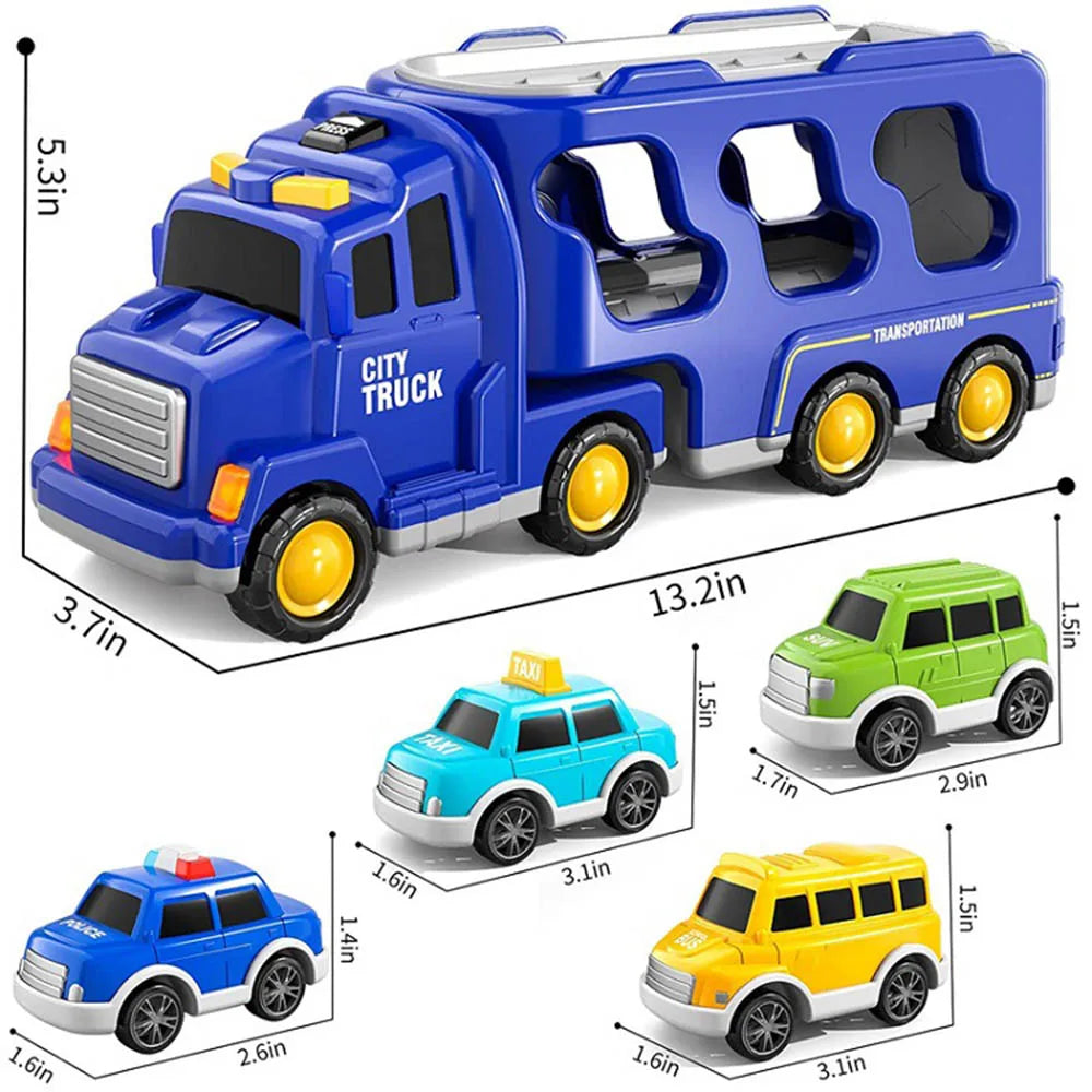 Toystar Diecast Truck Toy | Educational Set - Excavator, Bulldozer and More - Educatieve Set - Graafmachine, Bulldozer en ...
