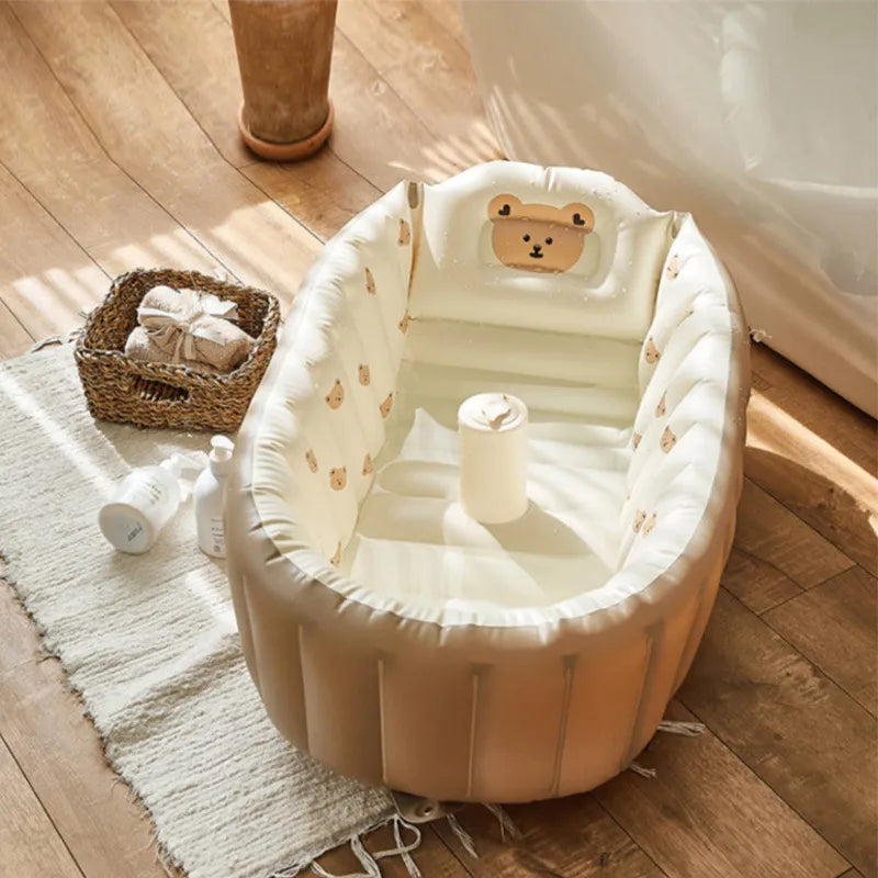 Toystar NL LumoNest Baby Bathtub | Inflatable, 0-3 years, 82 x 57 x 28 cm – Carefree and comfortable bathing fun everywher...