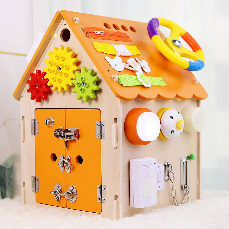 Toystar SkillHouse | Discover and learn - Montessori wooden activity toys for children - Ontdek en leer - Montessori houte...