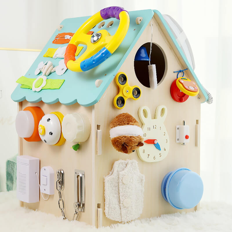 Toystar SkillHouse | Discover and learn - Montessori wooden activity toys for children - Ontdek en leer - Montessori houte...