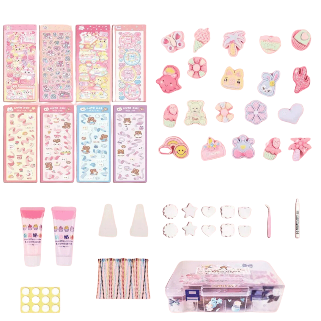 Toystar NL MagicStickers 3D Sticker Set | Creative DIY set with 93 stickers, 3+ – Make your things unique and colorful