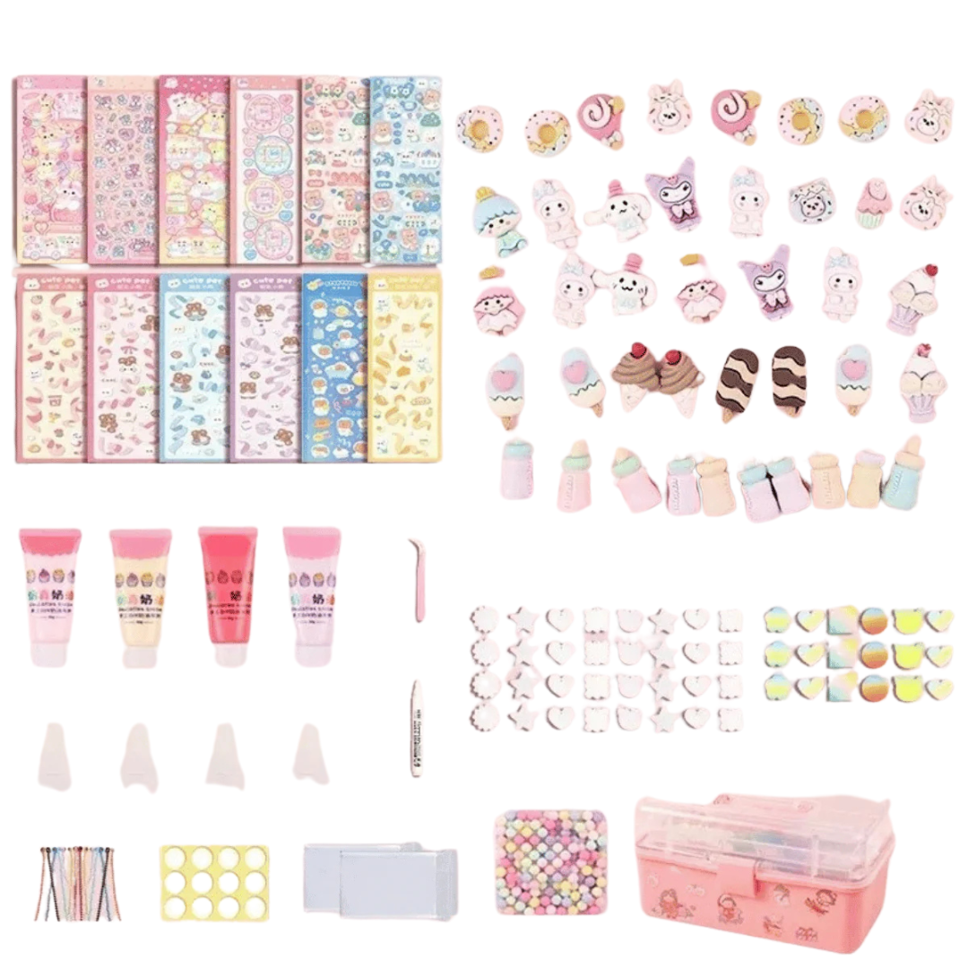 Toystar NL MagicStickers 3D Sticker Set | Creative DIY set with 93 stickers, 3+ – Make your things unique and colorful (9)