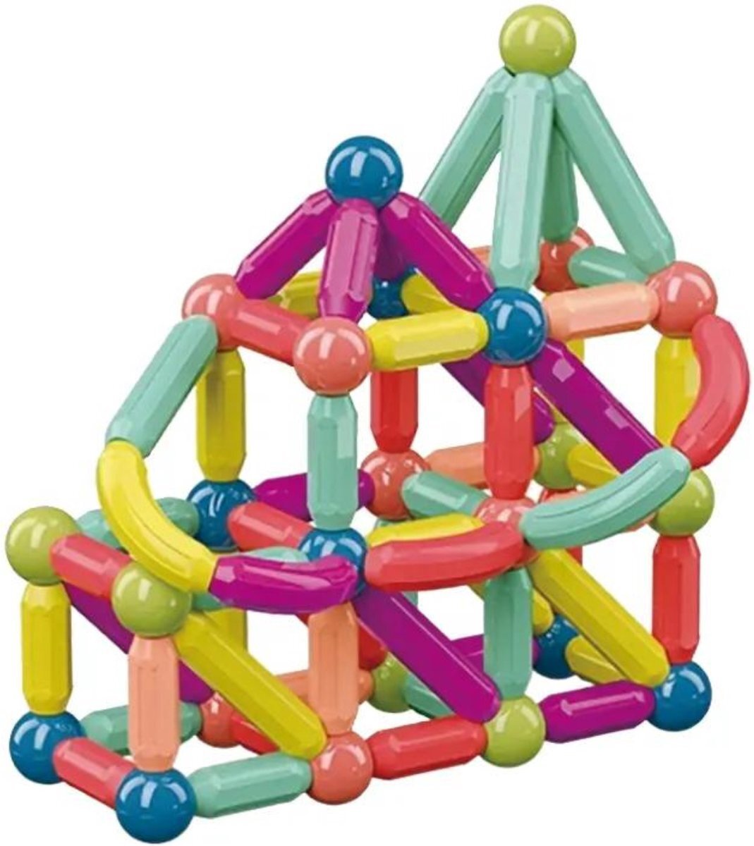Toystar Magnetix Attractive Building Blocks Set | Development & Creativity - For Babies and Children - Ontwikkeling & Crea...