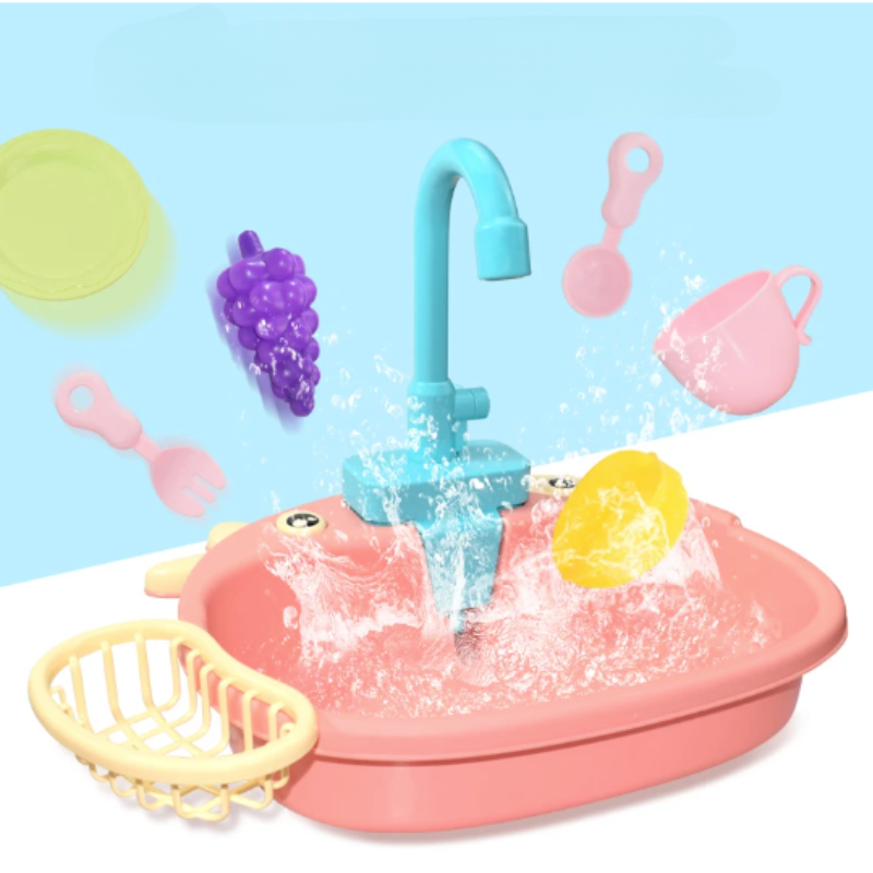 Toystar KiddieSink | Interactive Children's Play Sink - Play & Learn Kitchen Set - Interactieve Kinderspeelgootsteen - Spe...