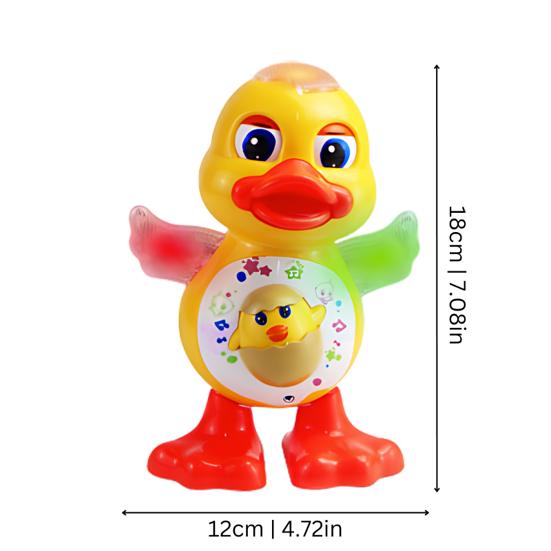 Toystar DanceDucky | Joy in Motion - Dancing Duck Musical Toy - Vrolijkheid in Beweging - Dansende Eend Muzikaal Speelgoed...