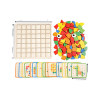 Thumbnail for Toystar EcoToys MosaFun | Creative learning - Wooden mosaic puzzle for children - Creatief leren - Houten mozaïek puzzel v...