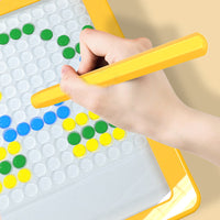 Thumbnail for Max | Magnetisch Tekenbord voor Kinderen - Educatief Speelgoed met Kleurrijke Knoppen en Lichtgewicht Ontwerp 6