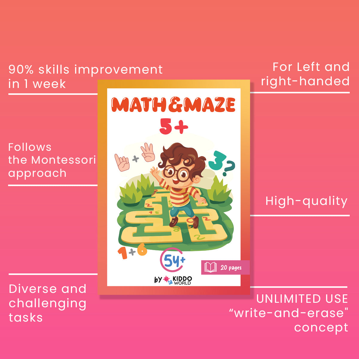 Toystar Magic Maze Adventure | Learning and discovering through play – Educational maze workbook for children - Spelenderw...