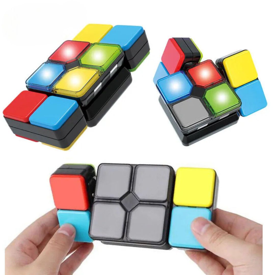 Fidget Memory | Multifunctionele LED Puzzel – Versterk je geheugen en plezier