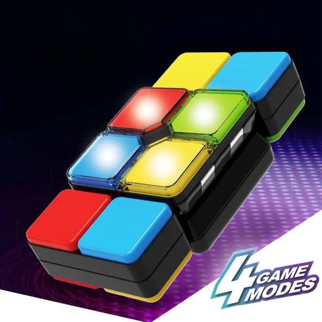 Fidget Memory | Multifunctionele LED Puzzel – Versterk je geheugen en plezier