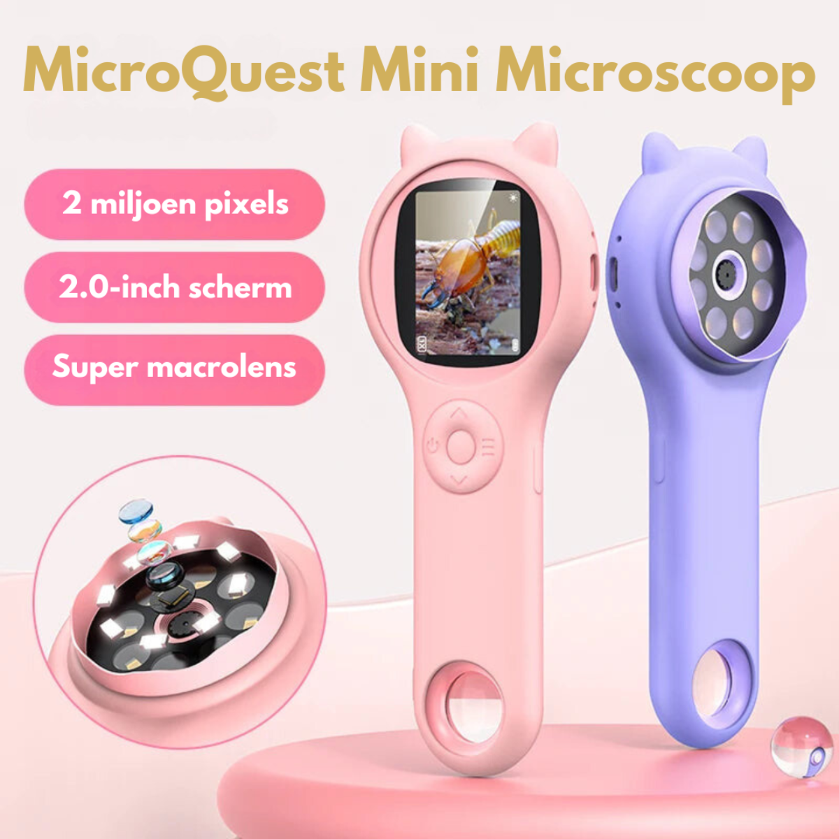 Toystar MicroExplorer | Discover the invisible world - Digital microscope for children - Bestseller - Ontdek de onzichtbar...