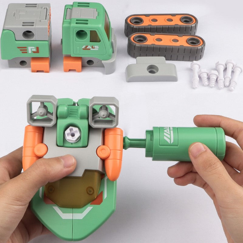 Toystar MechaWarriors Army Vehicles Set | Building Fun for Boys - Modular Toy Set - Bouwplezier voor Jongens - Modular Spe...