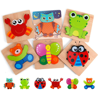 Thumbnail for Toystar EcoWood Puzzles | Encourage Creativity and Learning - 6 wooden puzzles - Stimuleer Creativiteit en Leren - 6 houte...