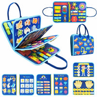 Thumbnail for Toystar NL Montessori MagicBook | Interactive book 2+ with laces and zippers – Develop self-confidence through playful lea...
