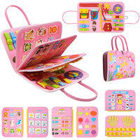 Thumbnail for Toystar NL Montessori MagicBook | Interactive book 2+ with laces and zippers – Develop self-confidence through playful lea...