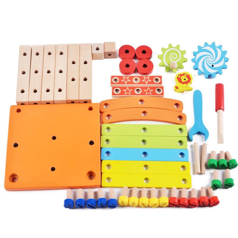 Toystar EcoToys TinyThinker Chair Set | Stimulate creativity - Montessori play fun - Stimuleer creativiteit - Montessori s...