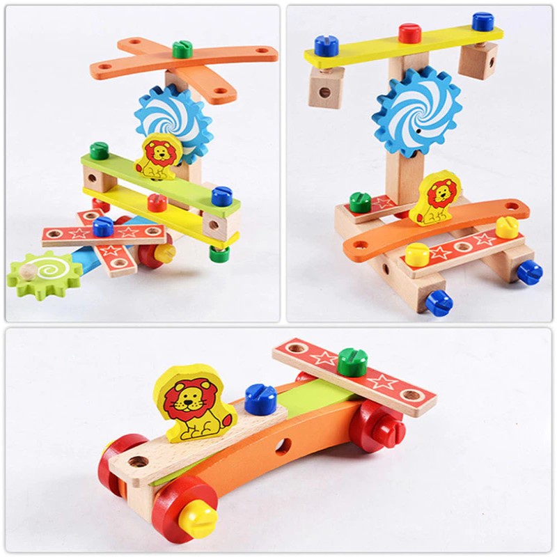 Toystar EcoToys TinyThinker Chair Set | Stimulate creativity - Montessori play fun - Stimuleer creativiteit - Montessori s...