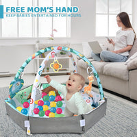 Thumbnail for Toystar NL PlayNest 8-in-1 | Interactive Baby Play Mat for Growth and Play - Multifunctional Baby Play Mat with Removable ...
