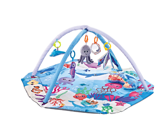 Toystar NL PlayNest 8-in-1 | Interactive Baby Play Mat for Growth and Play - Multifunctional Baby Play Mat with Removable ...