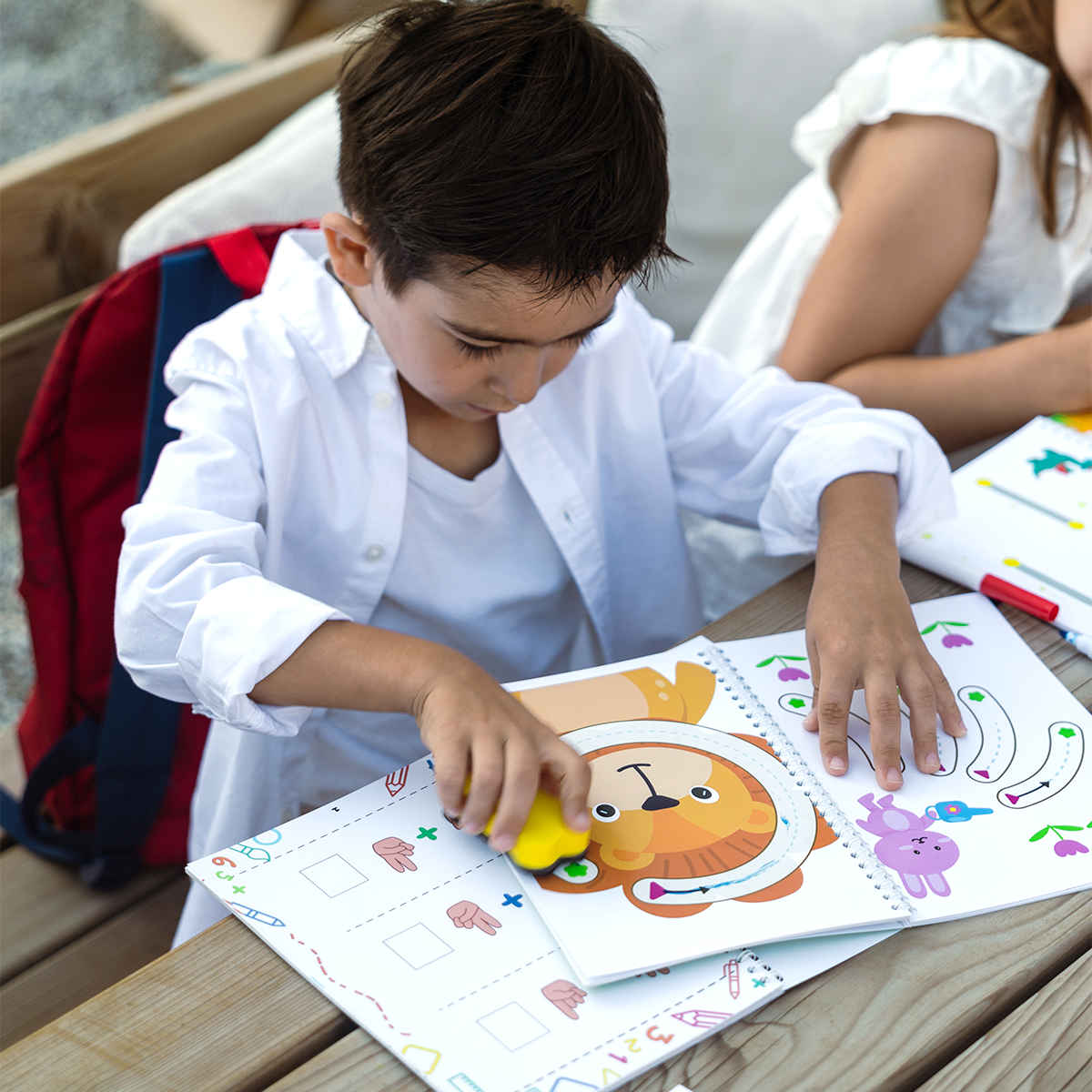 Toystar PastePret | Learning through play - Montessori sticker book for toddlers - Spelenderwijs leren - Montessori sticke...