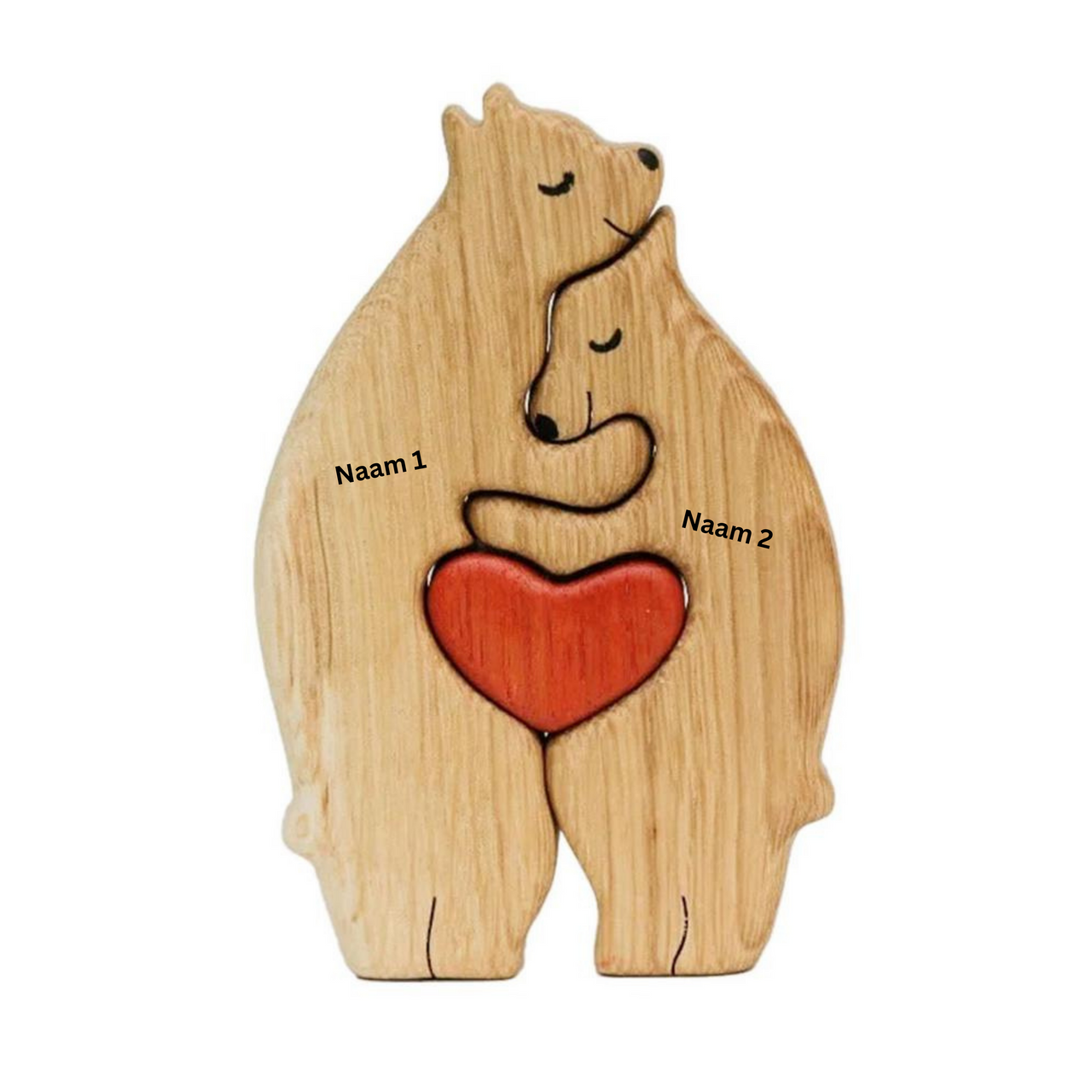 Toystar EcoToys Wooden Bear Puzzle | Warm and Cozy - Decoration - Warm en Gezellig - Decoratie (4)