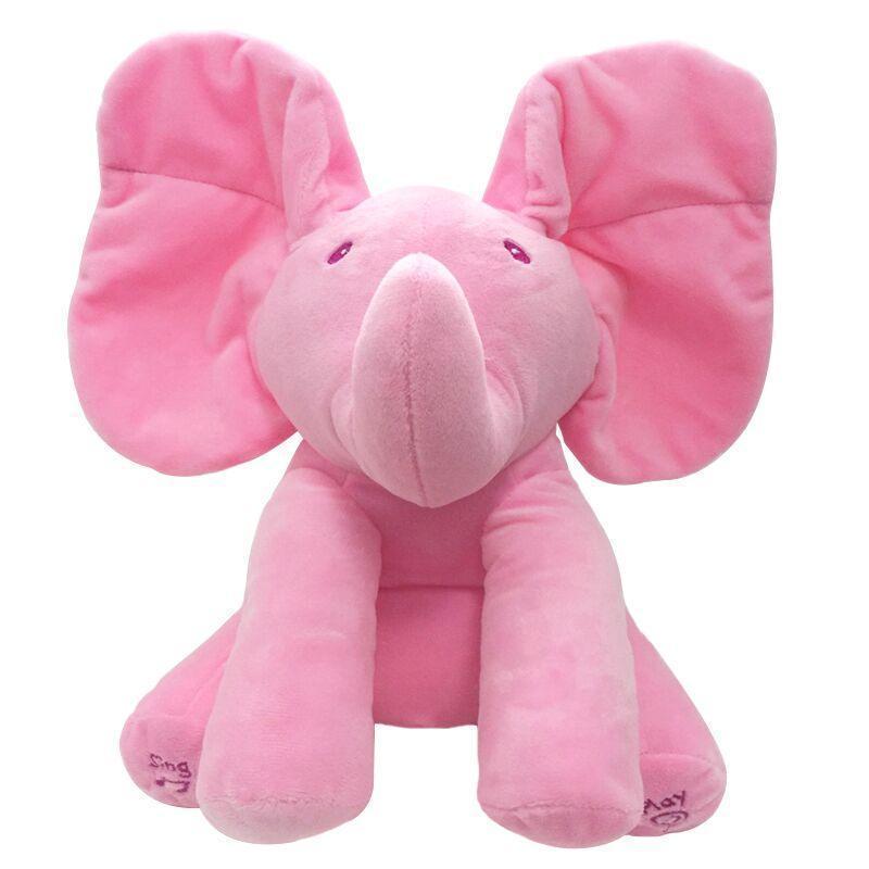 Toystar JoyPet | Interactive Stuffed Elephant for Babies - Soft, Singing Toy - Interactieve Knuffelolifant voor Baby’s - Z...
