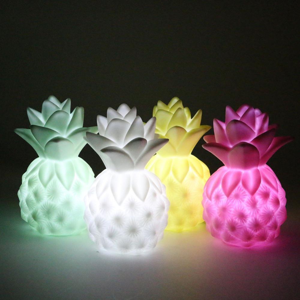 Toystar GlowBuddy | Soothing atmosphere for children - LED Pineapple Night Lamp - Rustgevende sfeer voor kinderen - LED An...