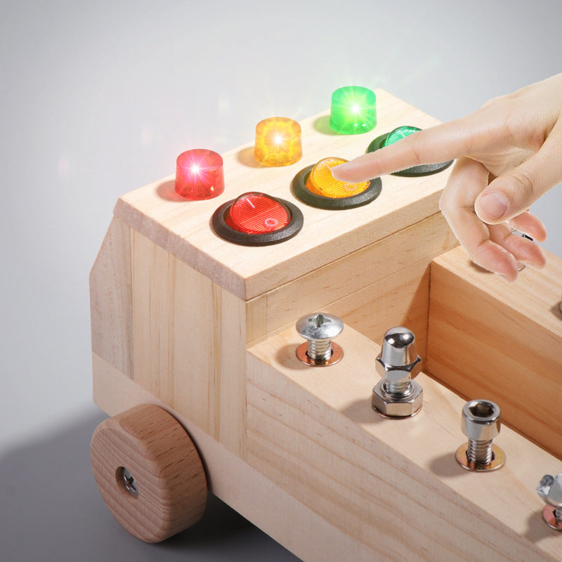 Toystar EcoToys Montessori Fire Truck | Discover creativity - Educational Toys for Children - Ontdek de creativiteit - Edu...