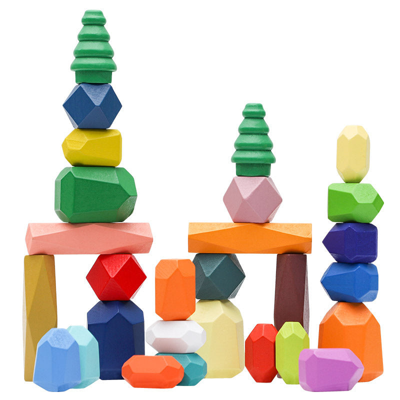 Toystar Ecotoys ColorIQ Blocks | Develop Intelligence and Balance - Montessori Toys for Children - Ontwikkel Intelligentie...