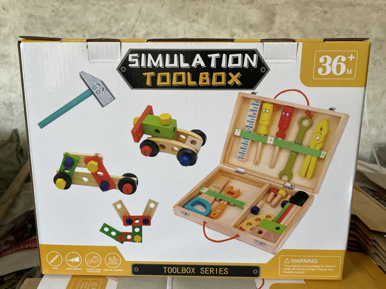 Toystar TinyFix Toolbox | Creative Development - Educational tool toys for children - Creatieve Ontwikkeling - Educatief g...