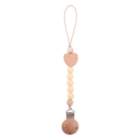 Thumbnail for Toystar Ecotoys CozyClip™ | Safe & stylish - Wooden pacifier chain for babies - Veilig & stijlvol - Houten speenketting vo...