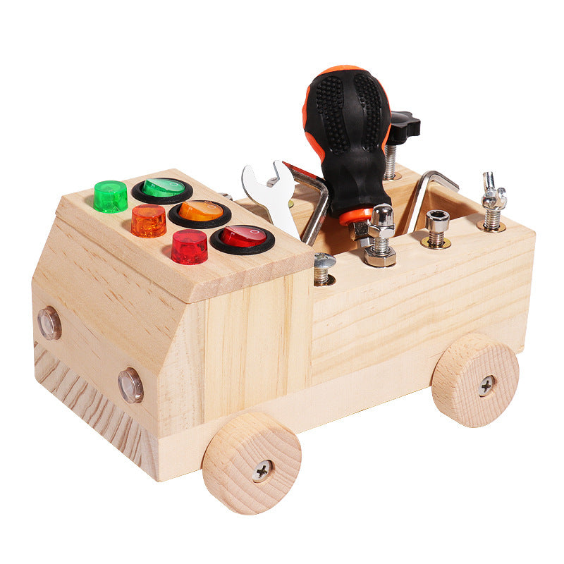 Toystar EcoToys Montessori Fire Truck | Discover creativity - Educational Toys for Children - Ontdek de creativiteit - Edu...