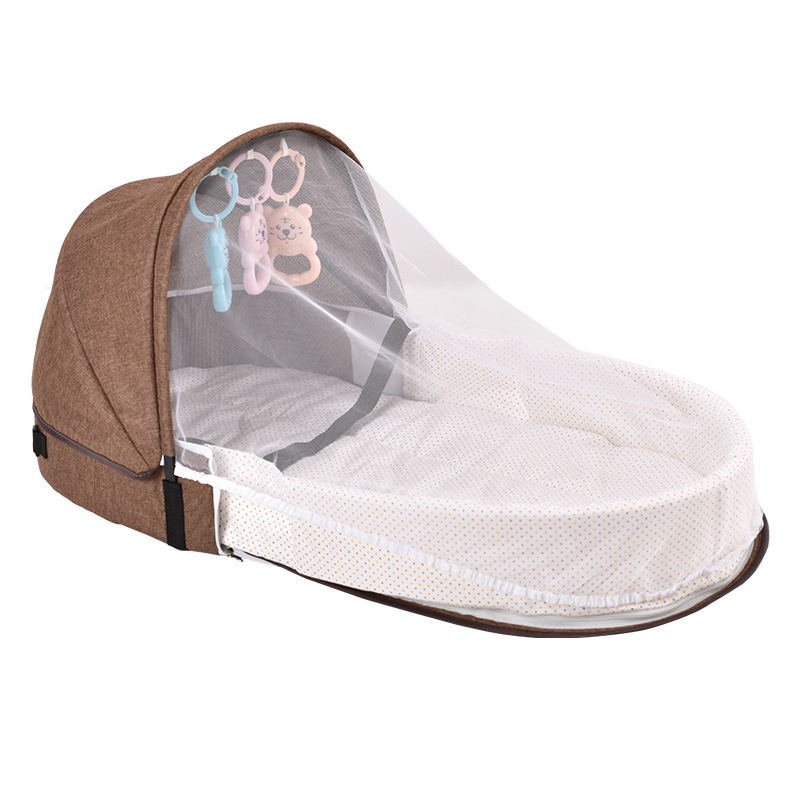 Toystar DreamNest | Safety and comfort for your little one - Foldable baby bed with mosquito net - Veiligheid en comfort v...