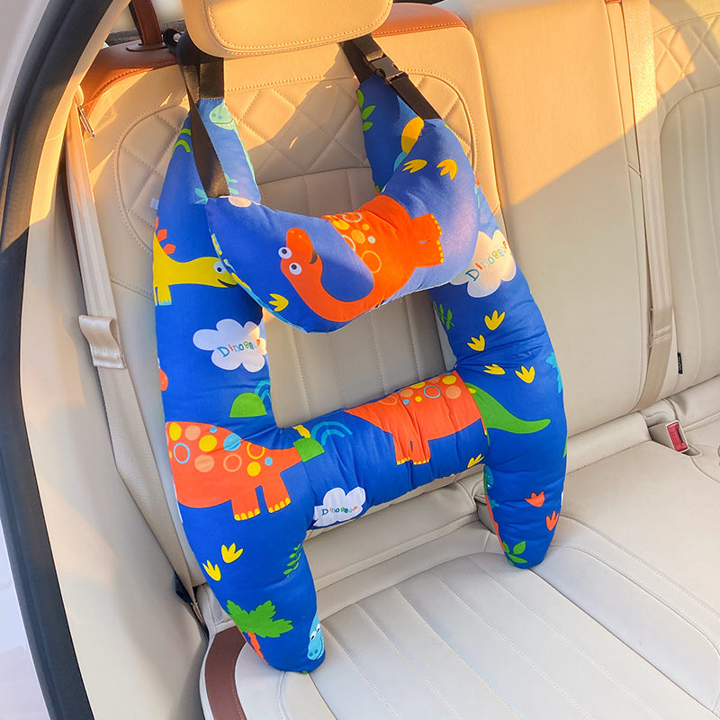 Toystar CozyTrip Travel Pillow | Comfort on the road - Children's Ergonomic Car Cushion - Bestseller - autokussen voor kin...