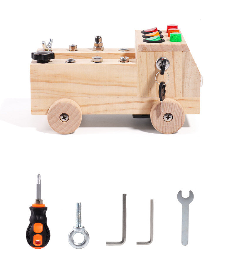 Toystar EcoToys Montessori Fire Truck | Discover creativity - Educational Toys for Children - Ontdek de creativiteit - Edu...