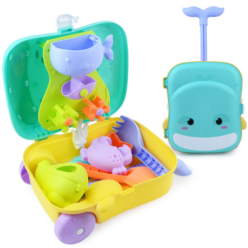 Toystar Beach Adventure | Fun on the Beach - Mini Beach Toy Set with Trolley - Plezier op het Strand - Mini Strand Speelgo...