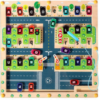 Thumbnail for Toystar Magnetix Color-Maze Puzzle | Discover Colors & Numbers - Educational Montessori Toys - Ontdek Kleuren & Cijfers - ...