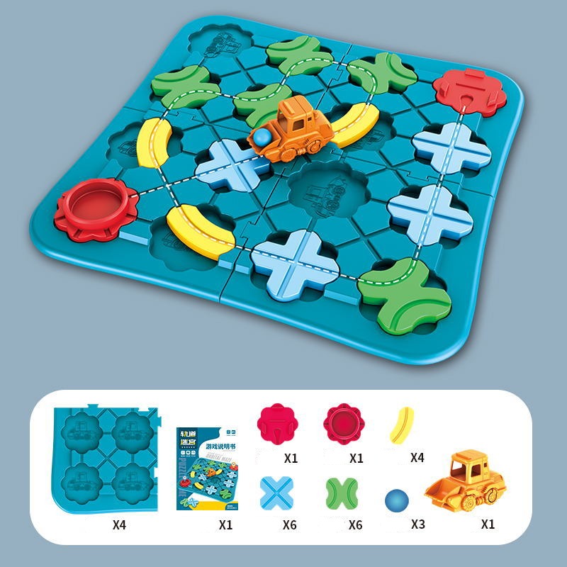 MazeBuilder | Creativity and Logical Thinking - Creative train track set