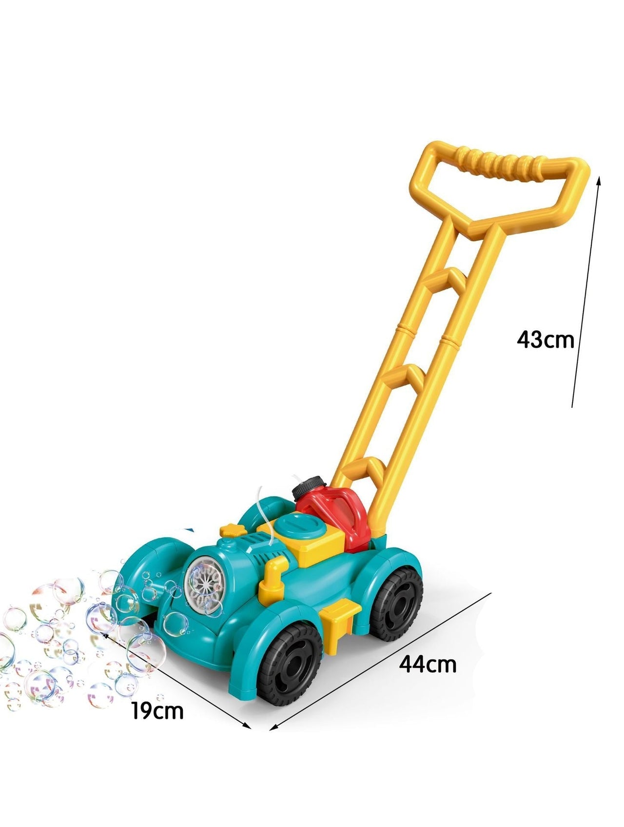 Toystar BubbleTrek Trolley | Magic bubbles for endless fun - Electric soap bubble cart - Magische bubbels voor eindeloos s...