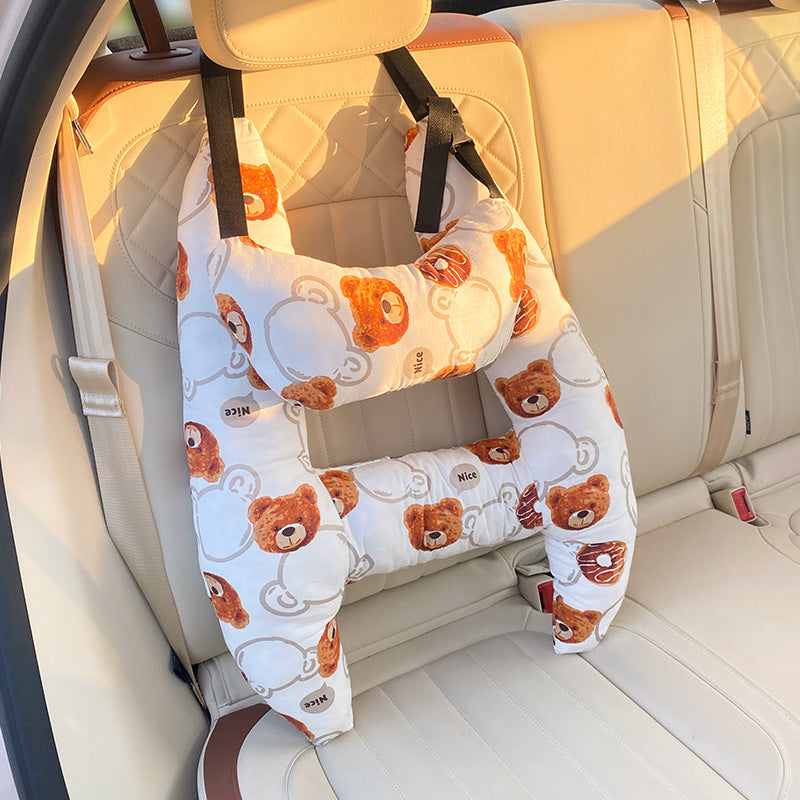 Toystar CozyTrip Travel Pillow | Comfort on the road - Children's Ergonomic Car Cushion - Bestseller - autokussen voor kin...