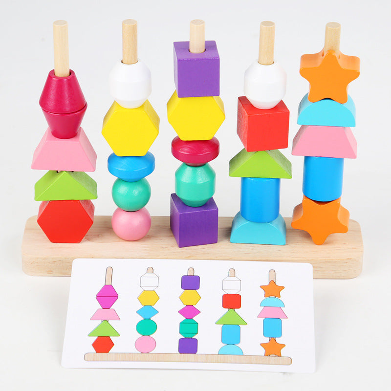 Toystar EcoToys Colorful Shape Match | Encourage Creativity - Discover Shape Recognition & Cognitive Skills - Stimuleer Cr...