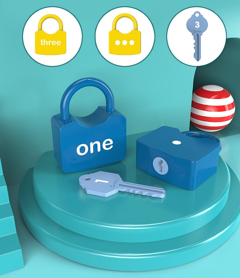 Toystar Learn & Play Locks | Encourage fine motor skills - Creative lock game for toddlers - Stimuleer fijne motoriek - Cr...