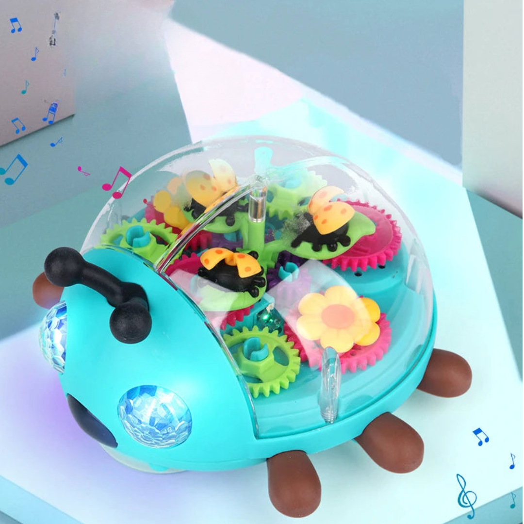 Toystar RoboBugs | Educational Fun - Cartoon Electric LED Music Ladybug Robot - Educatief plezier - Cartoon Elektrische LE...