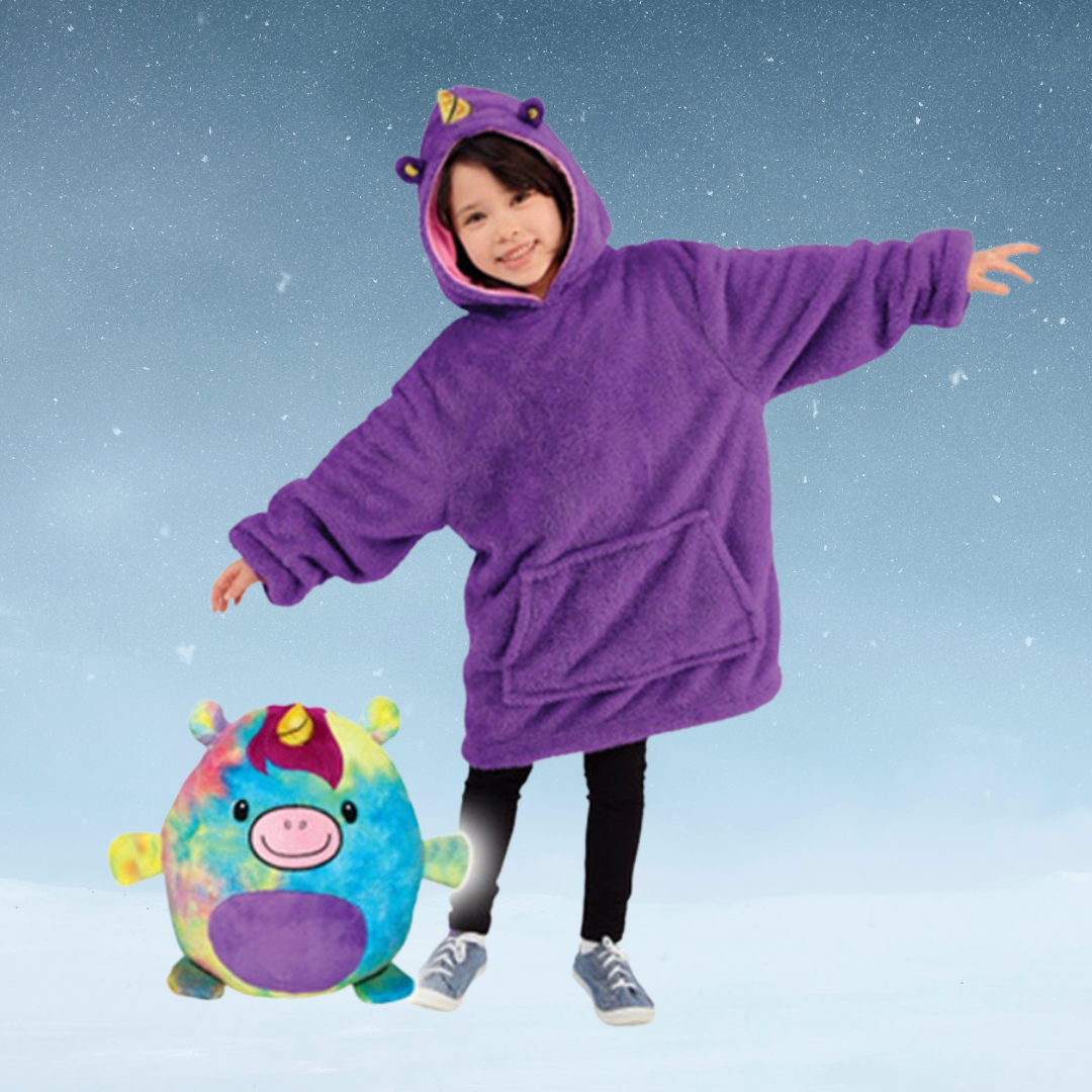 Huggle Pets Hoodie | The transforming 2-in-1 hoodie - Comfort and fun for everyone