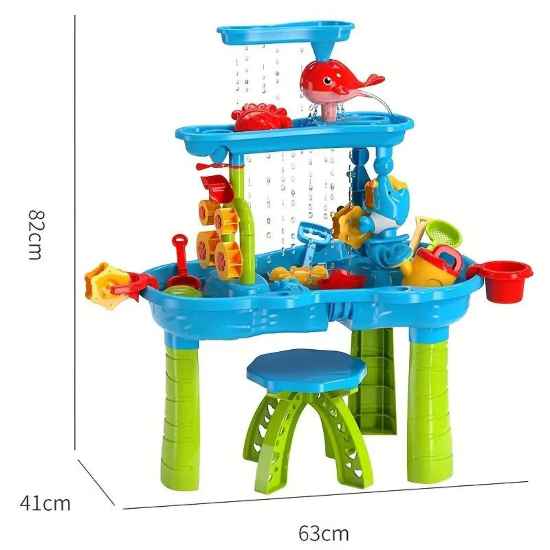 Toystar AquaPlay | Splashing summer fun - 4-in-1 Sand & Water Play Table for children - Spetterende zomerpret - 4-in-1 Zan...