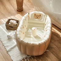 Thumbnail for Toystar NL BubbleNest | Inflatable Baby Bathtub for Home and Travel - Safe and Compact Travel Model with Non-Slip Bottom a...