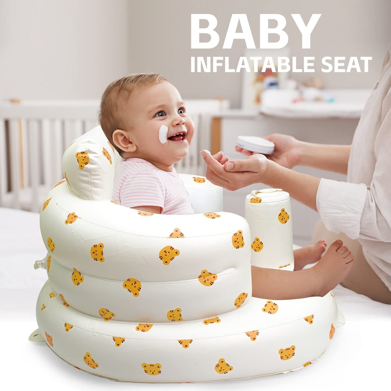 Toystar NL PuffiSeat | Inflatable Baby Seat – Ergonomic, Lightweight and Portable for Babies and Toddlers - Babymeubels (3)