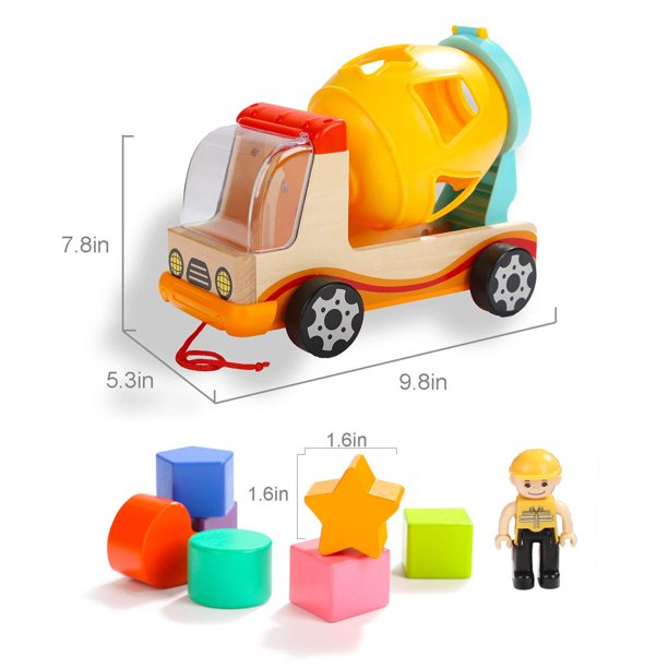 Toystar EcoToys Fast Builder | Endless Building Fun - Wooden Tetris Variety Block - Eindeloos Bouwplezier - Houten Tetris ...