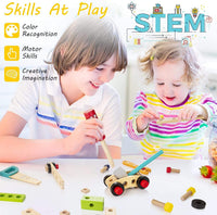 Thumbnail for EcoToys Wooden Tool Box | Educational - Toys