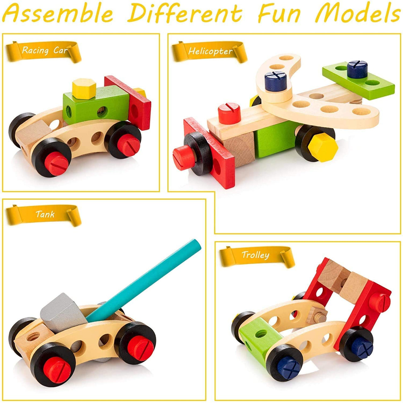 EcoToys Wooden Tool Box | Educational - Toys